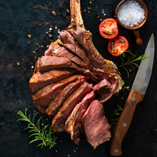 Load image into Gallery viewer, 21-Day Aged Tomahawk Steak